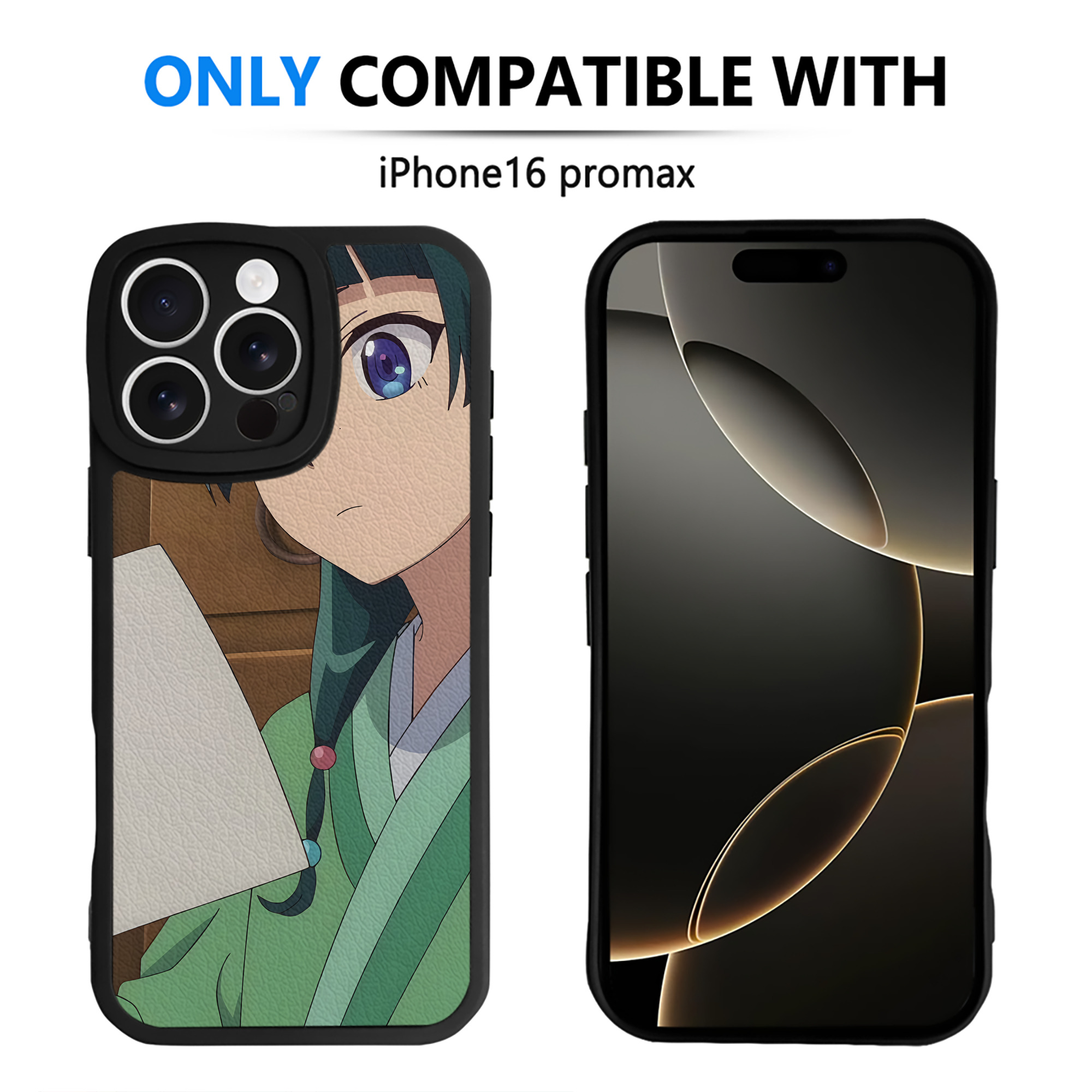 薬屋のひとりごと The Apothecary Diaries 【iPhone 16シリーズ対応】シリコンスマホケース（レザー調） 材質：シリコン